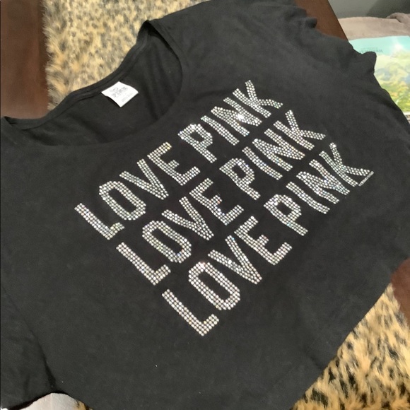 NWOT PINK BY VICTORIAS SECRET CROP TOP - Picture 7 of 7